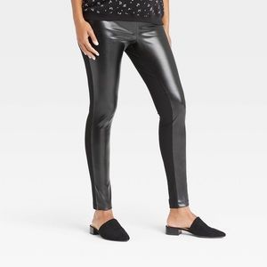 The Nines by HATCH™ Faux Eather Maternity Eggings